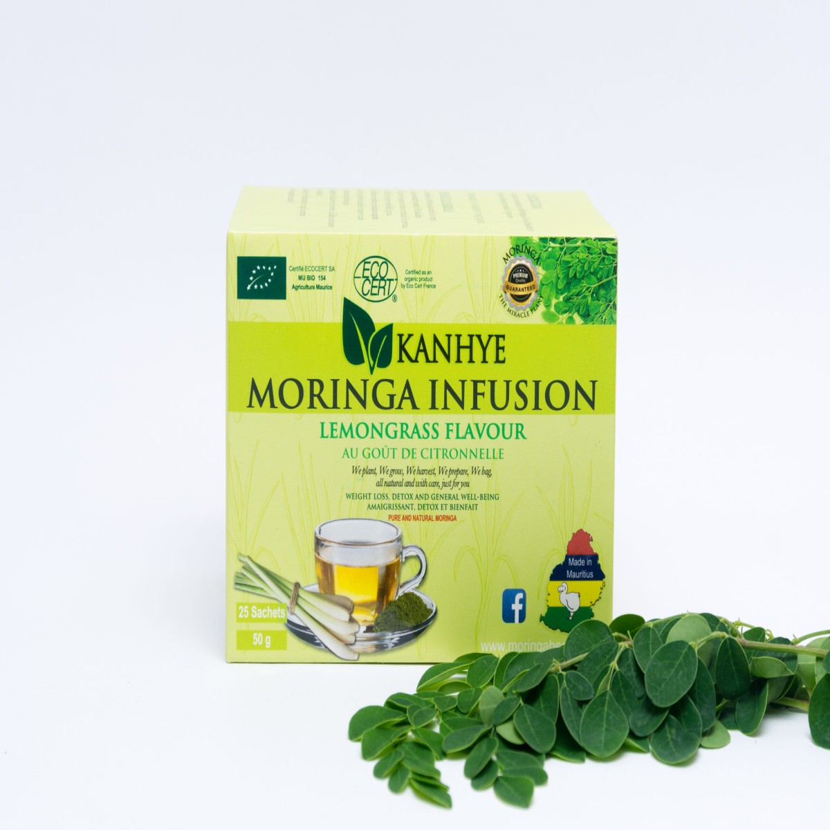 Moringa Infusion with Lemongrass